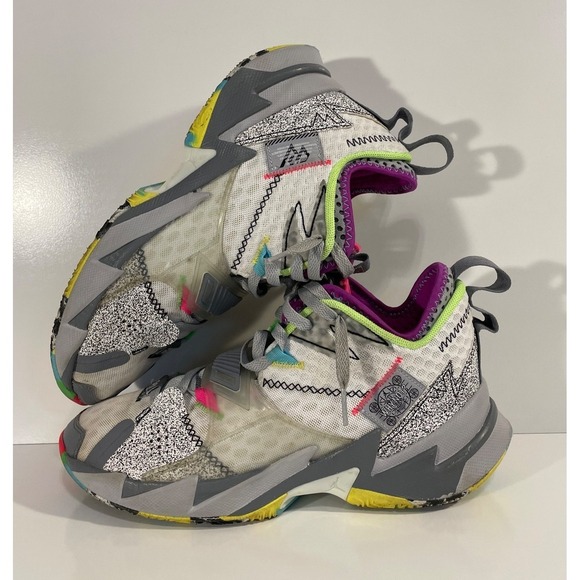 Nike Mens Size 9 Jordan Why Not Zer0.3 Shoes Multicolor Basketball CD3003-100 main image 11